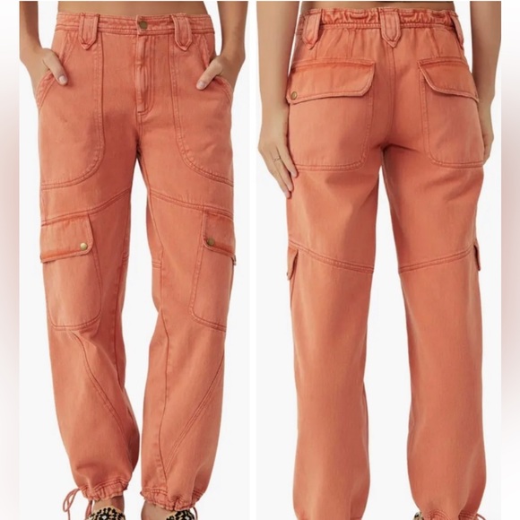 Free People Pants - Free People Come And Get It Ankle Utility Pants sz. M
